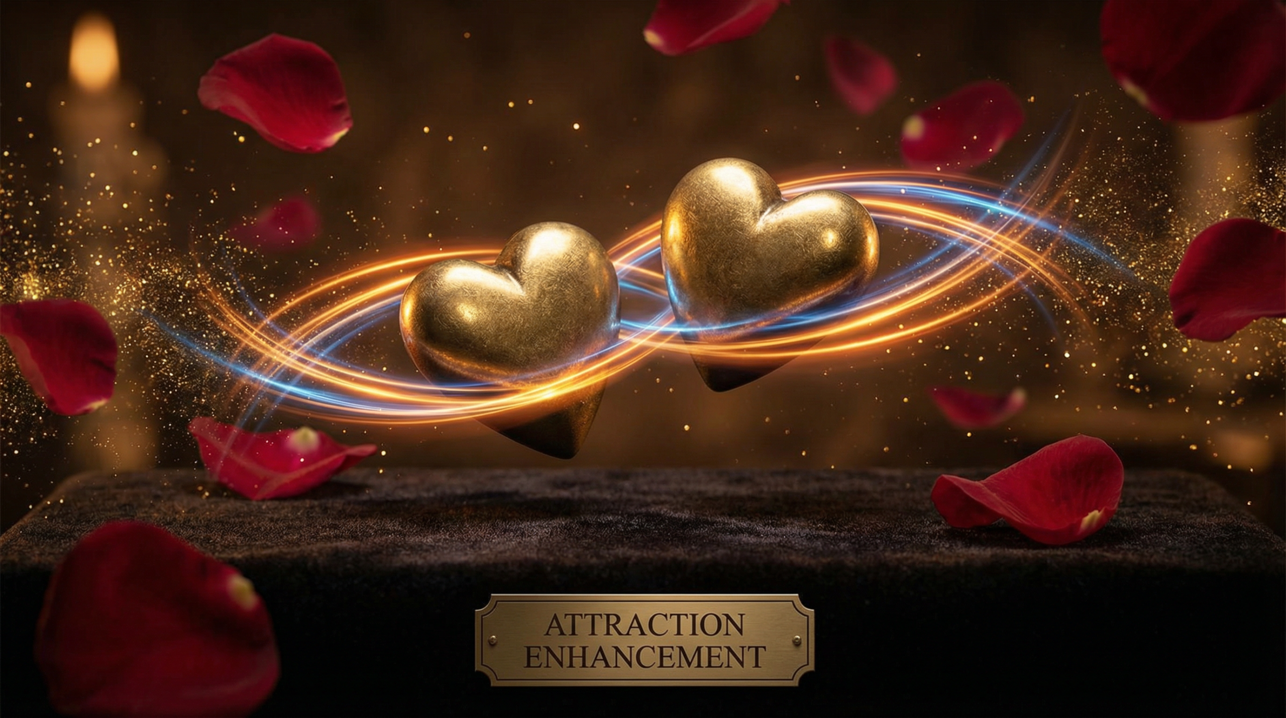 Magnetic attraction symbolizing powerful attraction enhancement love spells