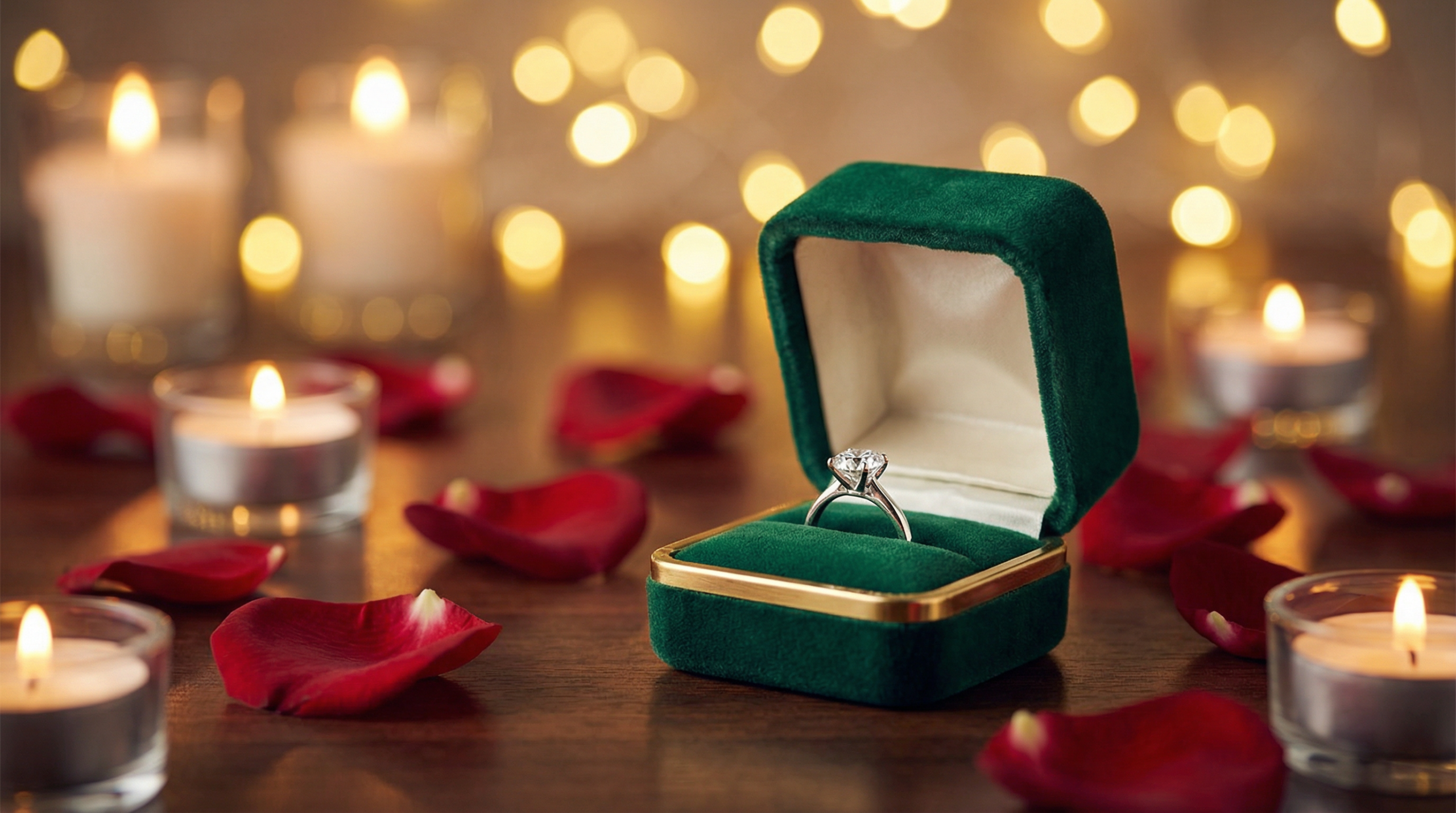 Ring box symbolizing commitment and proposal love spells by Baba Ali