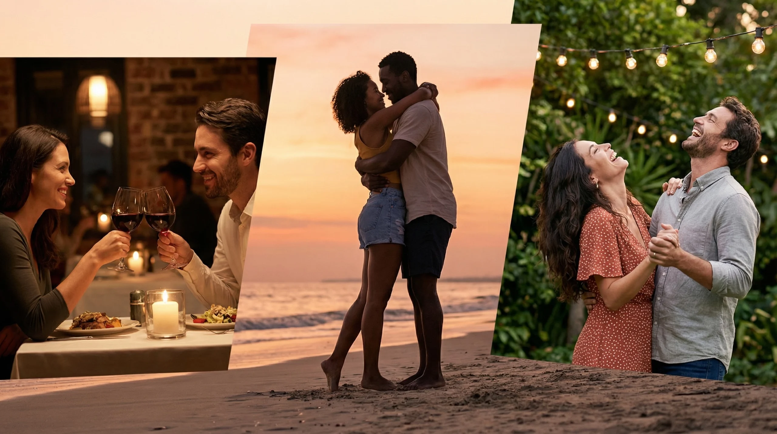 A collage of happy couples, representing the many success stories of Baba Ali's love spells.